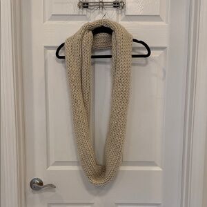Nordstrom Cream Knit Scarf